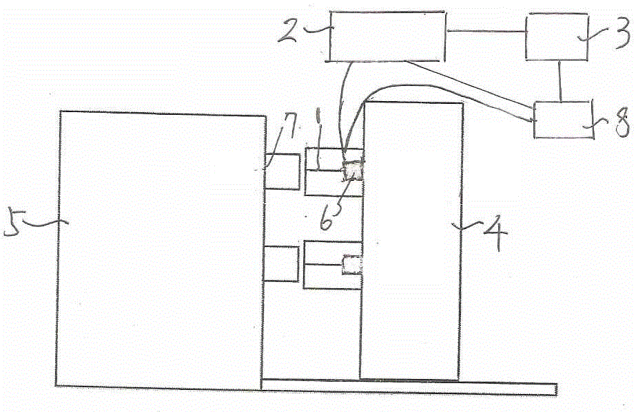 Moving-contact-reliably-contacted circuit breaker contact engagement depth measurement device