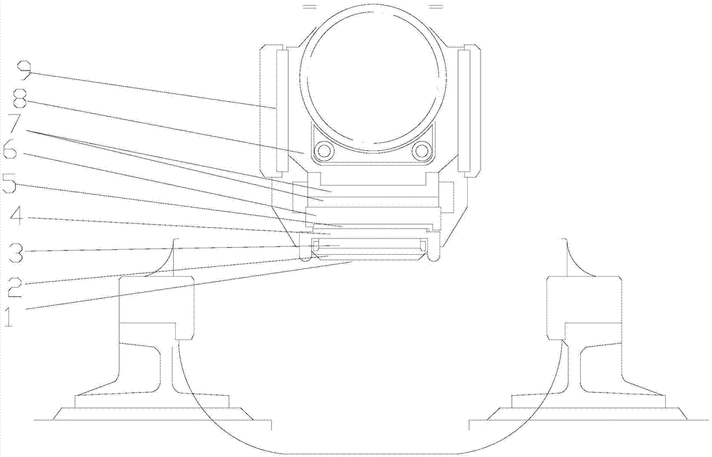 Precision online detecting method of rolling mill equipment