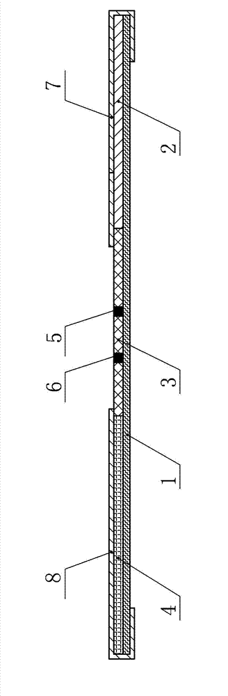 Constant-temperature amplification method of double-labeled nucleic acid and detection test strip