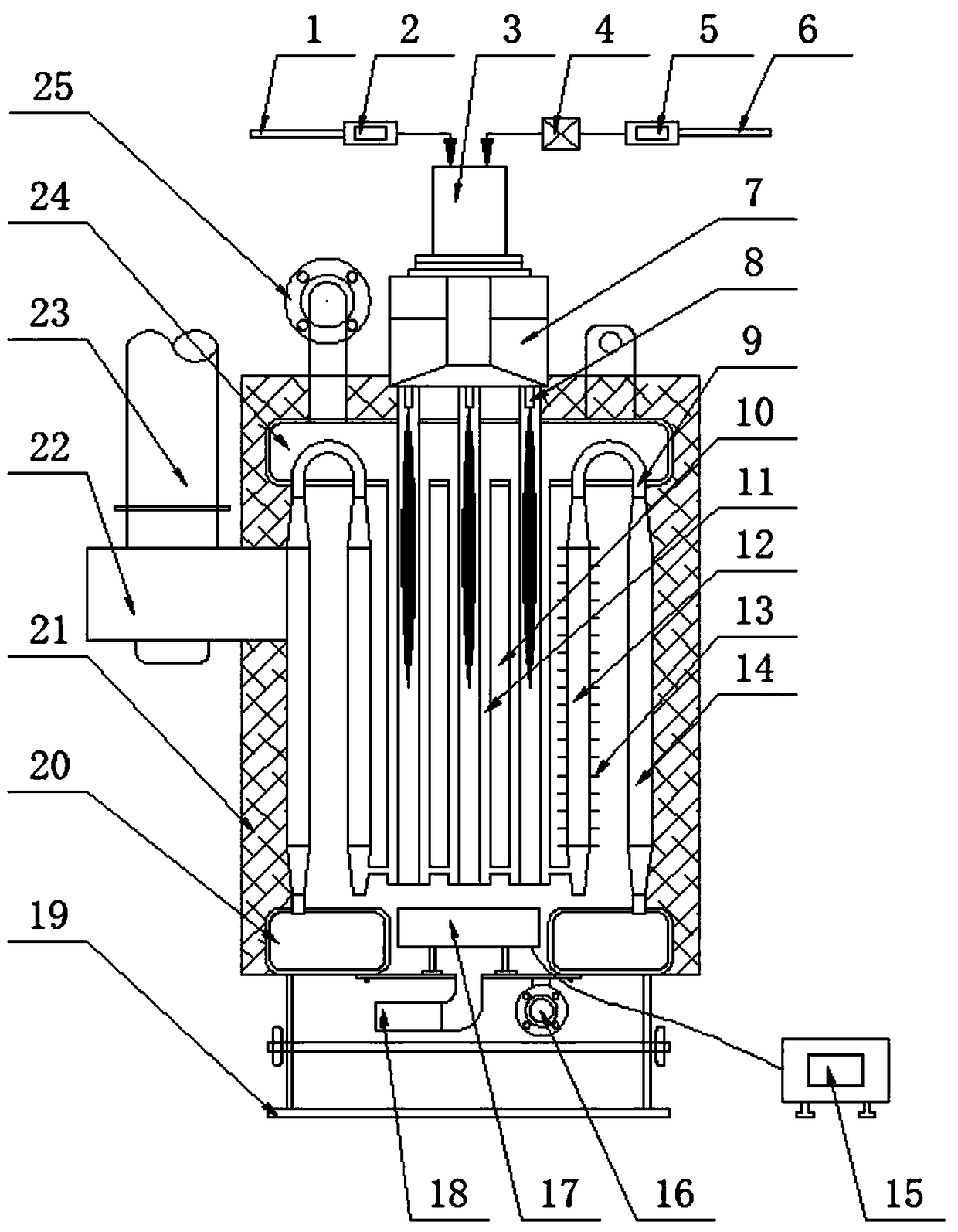 Pulsation combustion type ultrasonic-assisted reinforced heat transfer boiler
