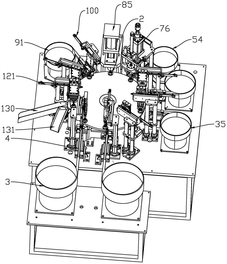 Automatic assembly equipment for reading valve body components