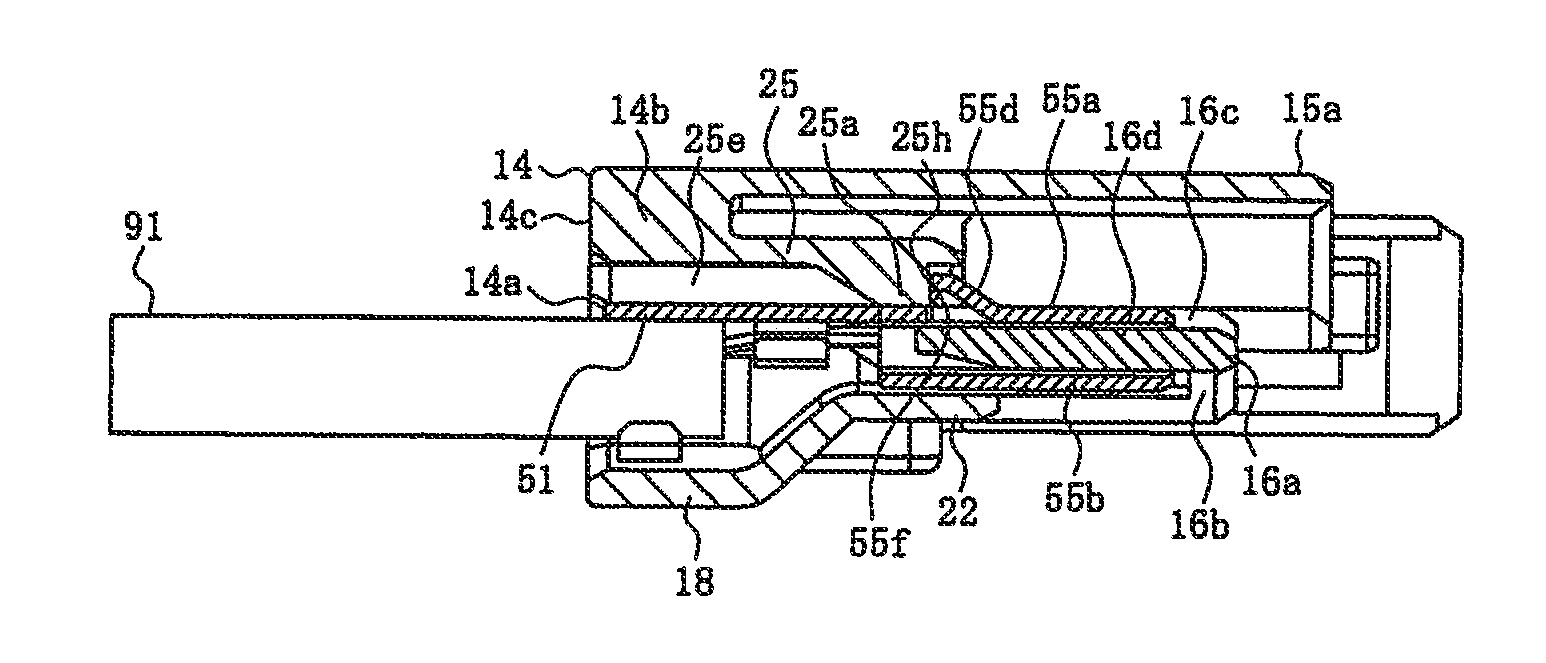 Wire-to-board connector and wire connector