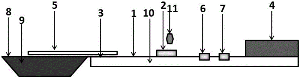 A kit for detecting influenza virus in a sample, its detection method and application