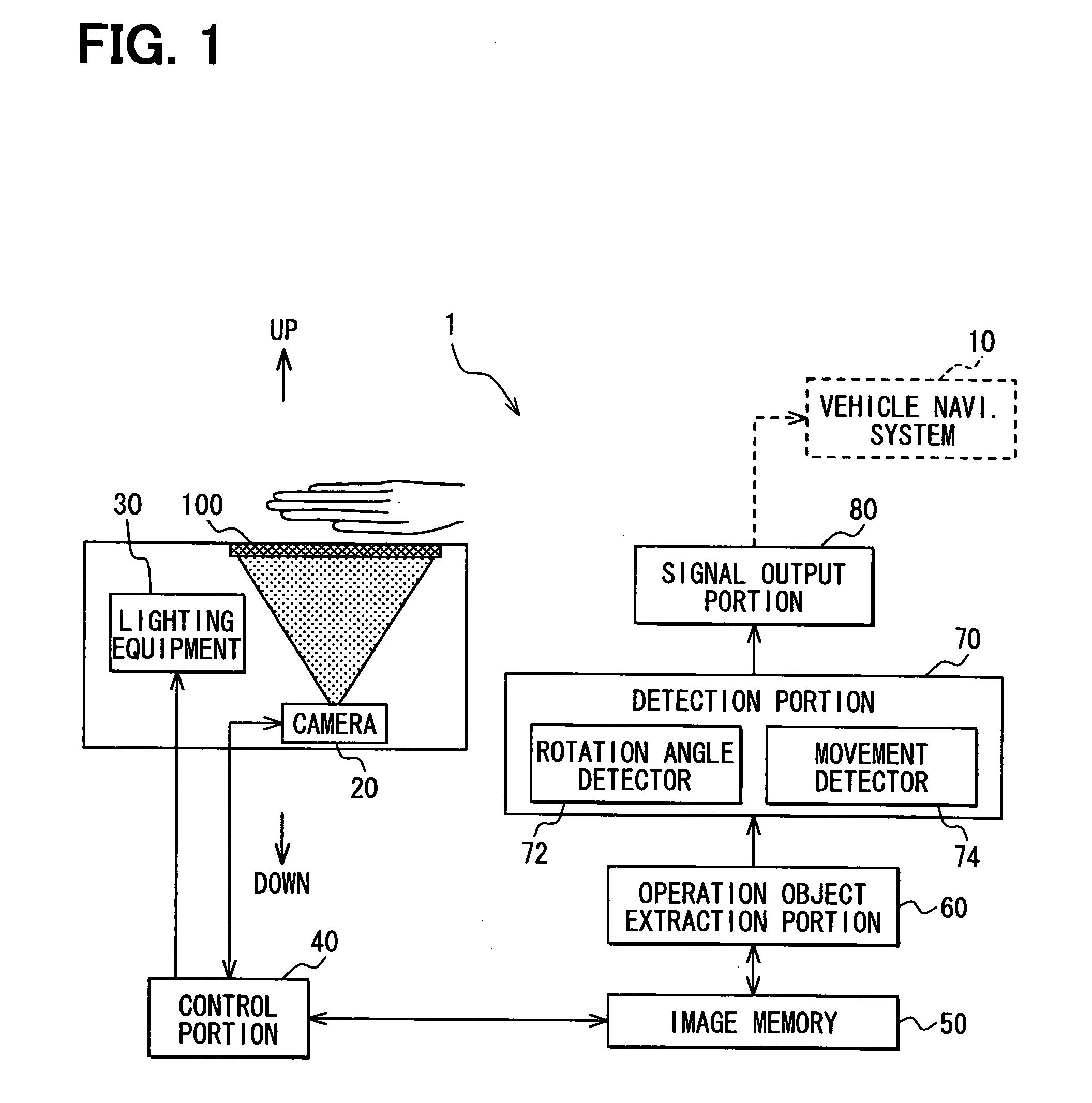 Information device operation apparatus
