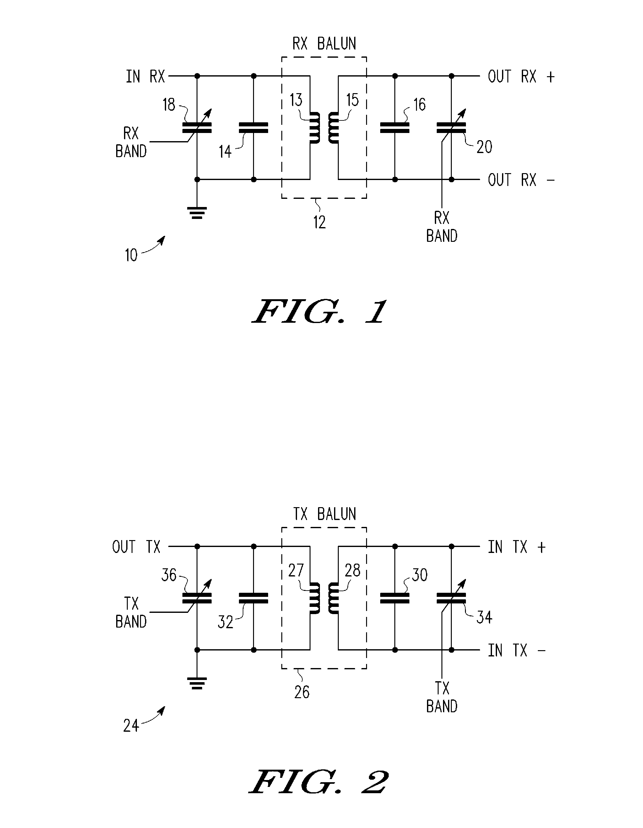 Integrated circuit having re-configurable balun circuit and method therefor