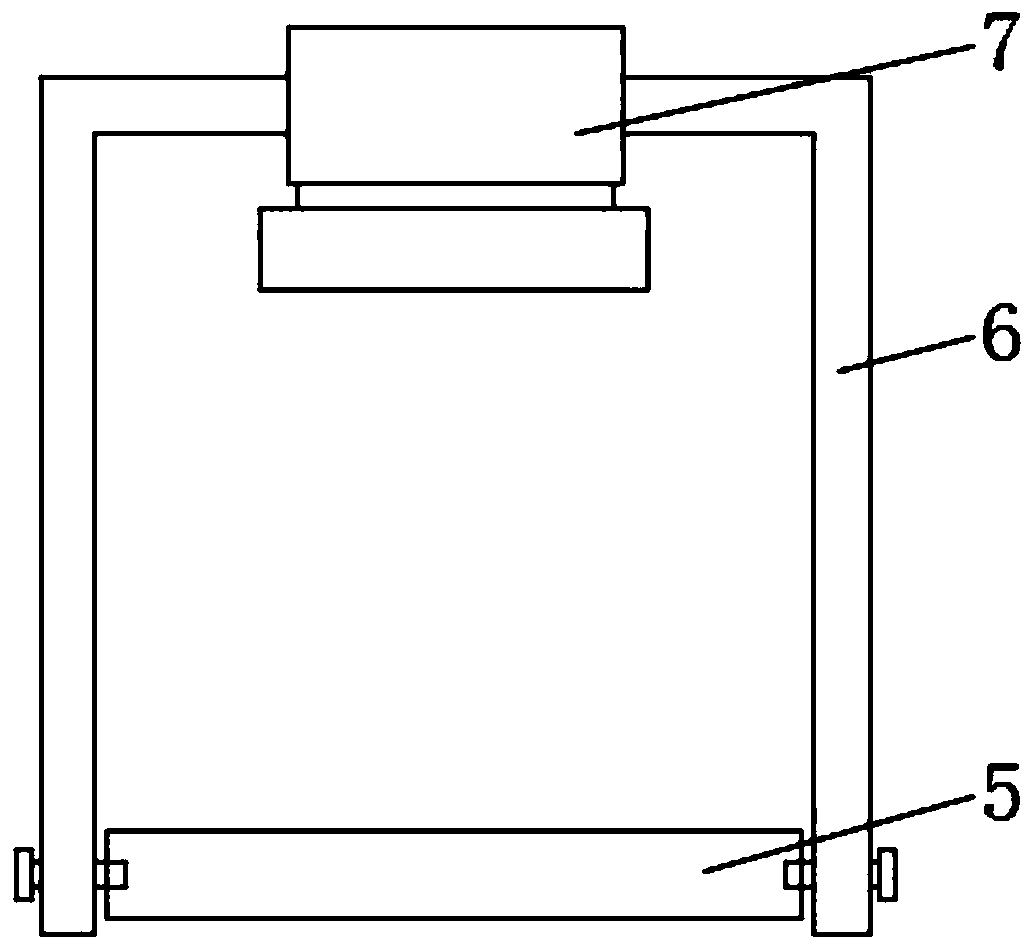 One-way logistics conveying line