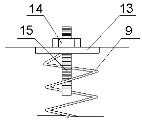 Clamp for template reinforcing