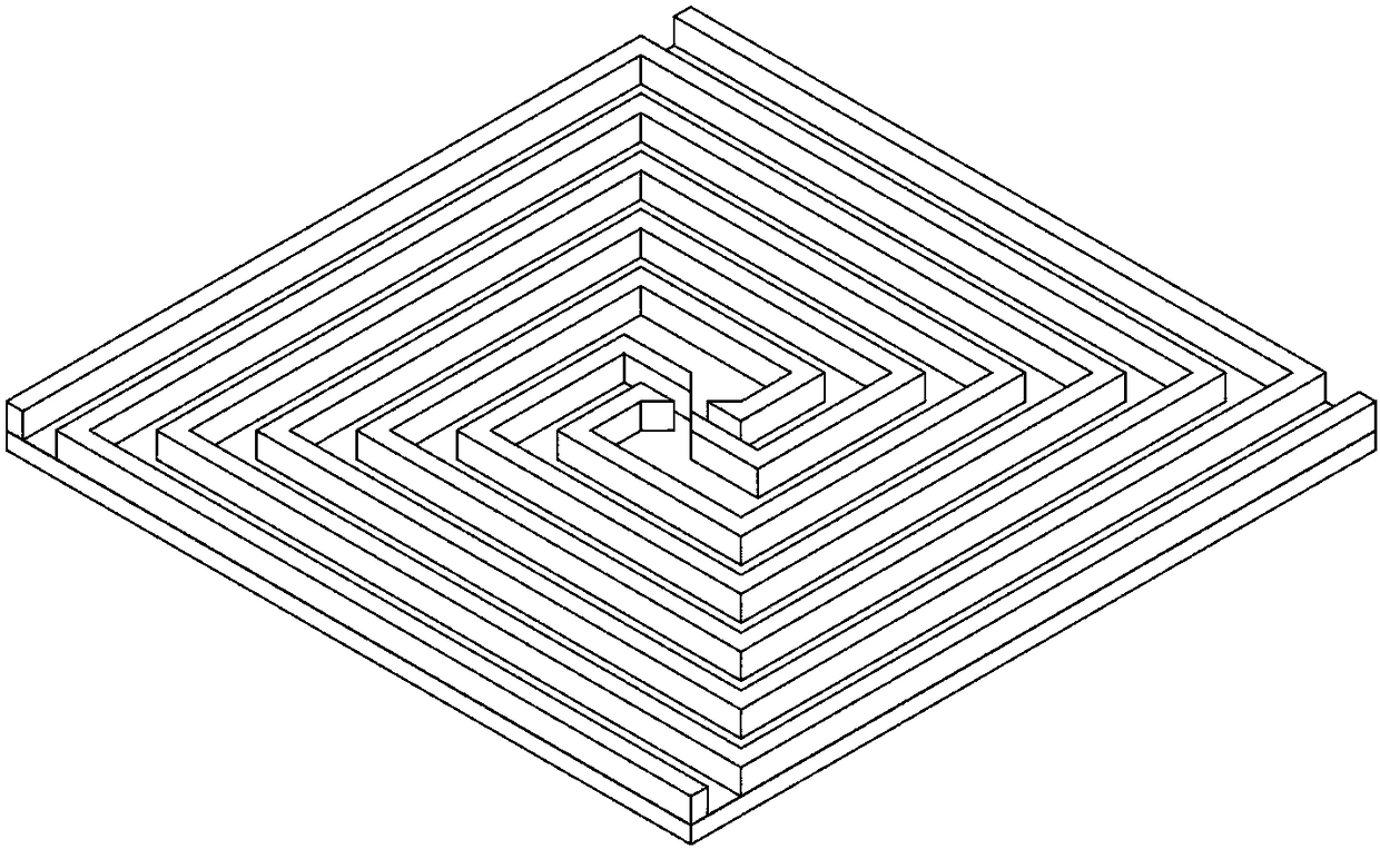 Microminiature Swiss roll combustor suitable for non-premixed combustion