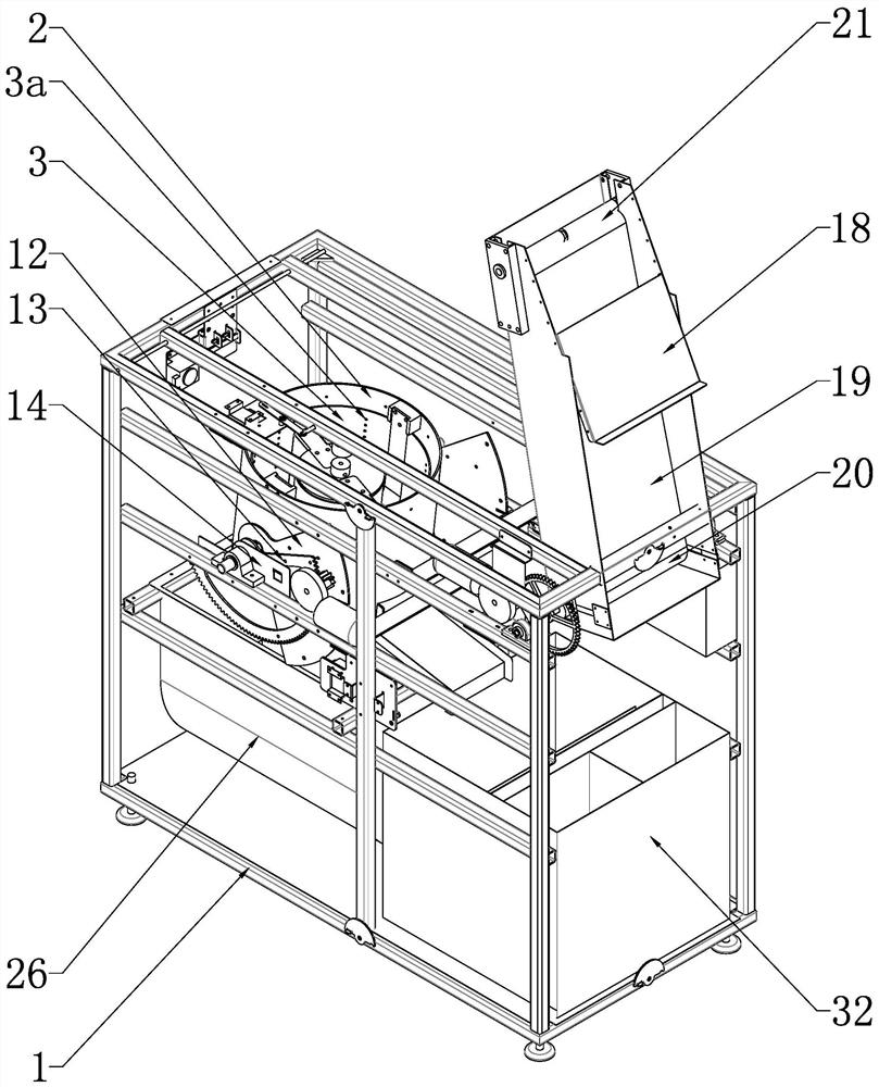 Waste processing mechanism in food waste processing device