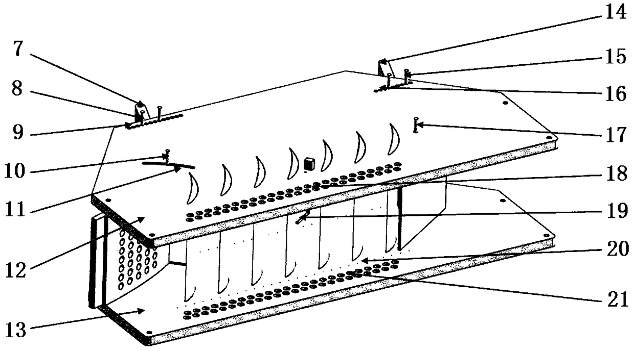 An Experimental System of Flat Air Cascade of Compressor with Suction Baffle Structure