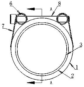 Improved firm type damping and stabilizing pipe fitting