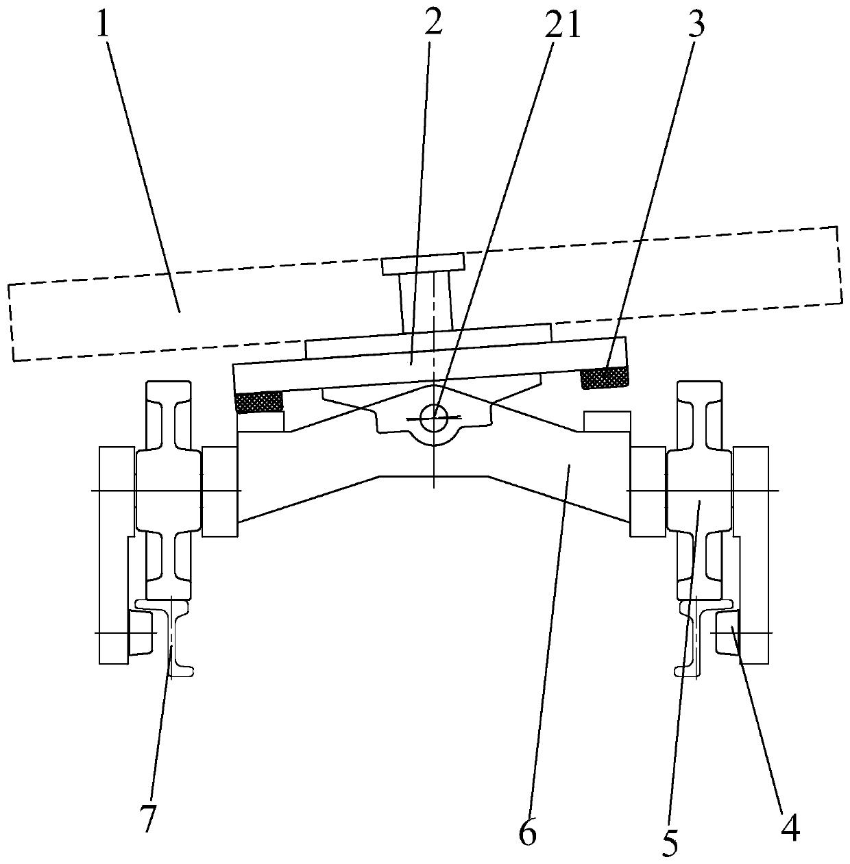 Truck wheel independent suspension