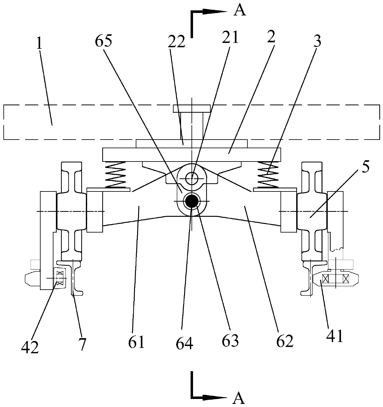 Truck wheel independent suspension