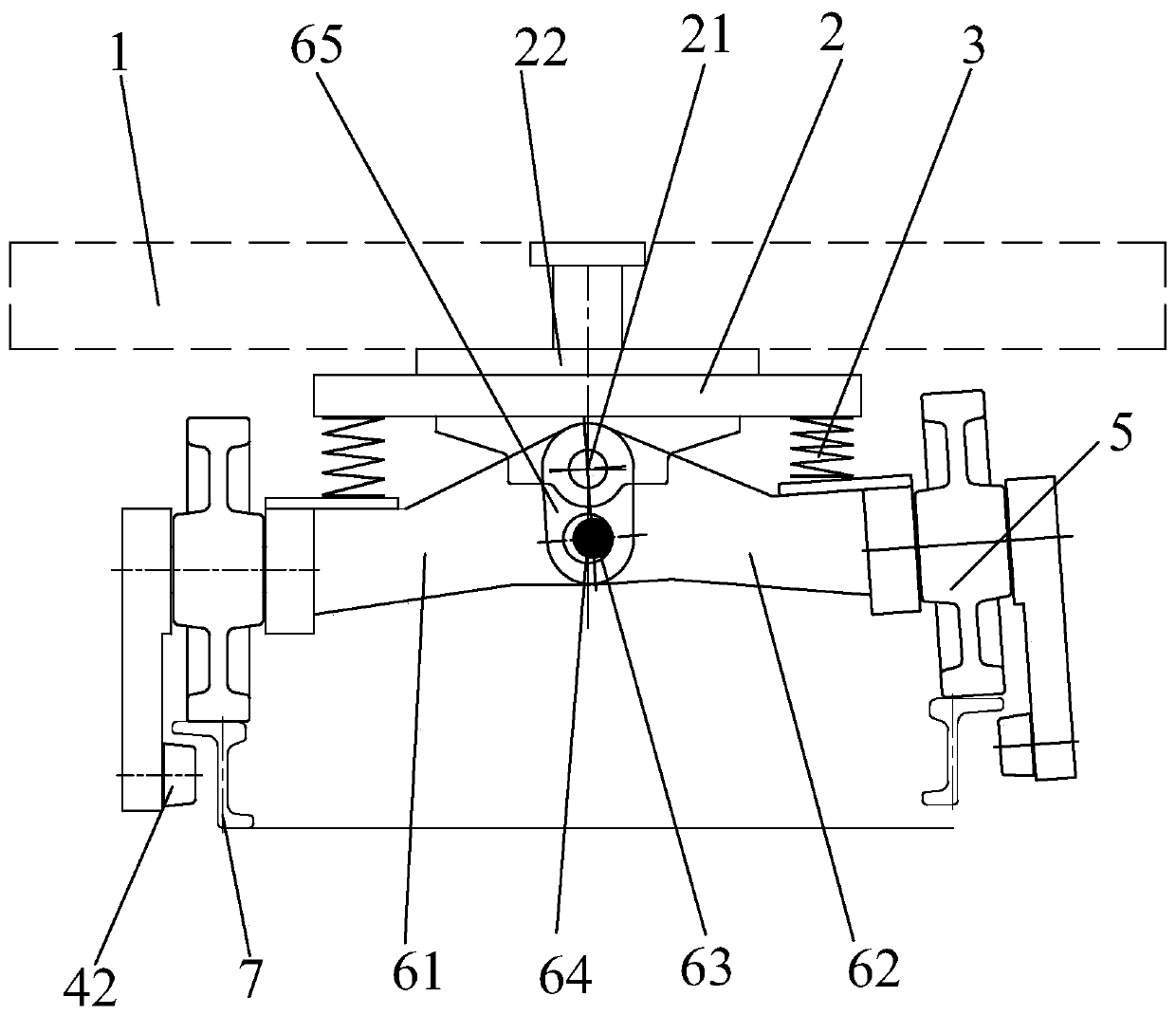 Truck wheel independent suspension