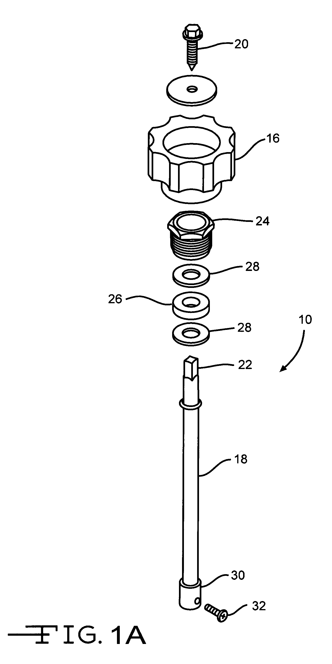 Ball valve cartridge for use with remote handle