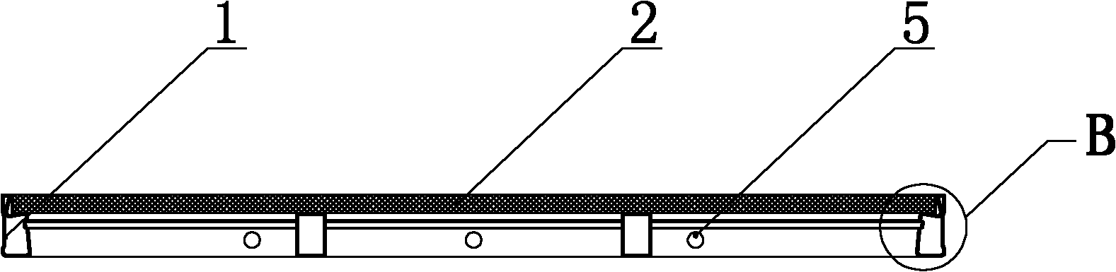 Steel frame moulding board and manufacturing method thereof