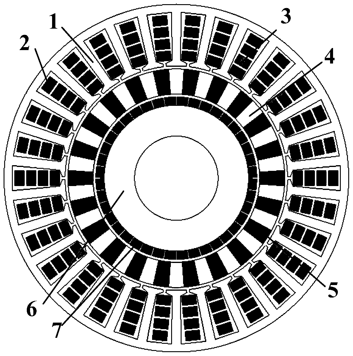 A High Torque Density Brushless Dual Electromechanical Port Permanent Magnet Motor and Its Application