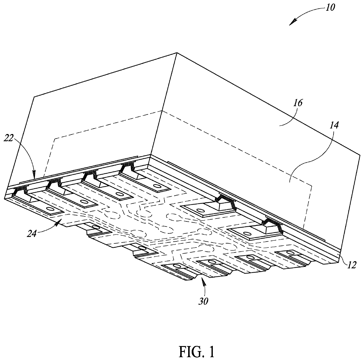Semiconductor package with wettable slot structures