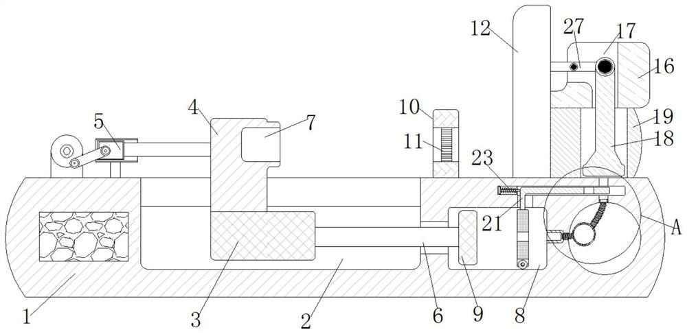 Wood processing-based wood forming equipment capable of performing fixed-length grinding and breaking