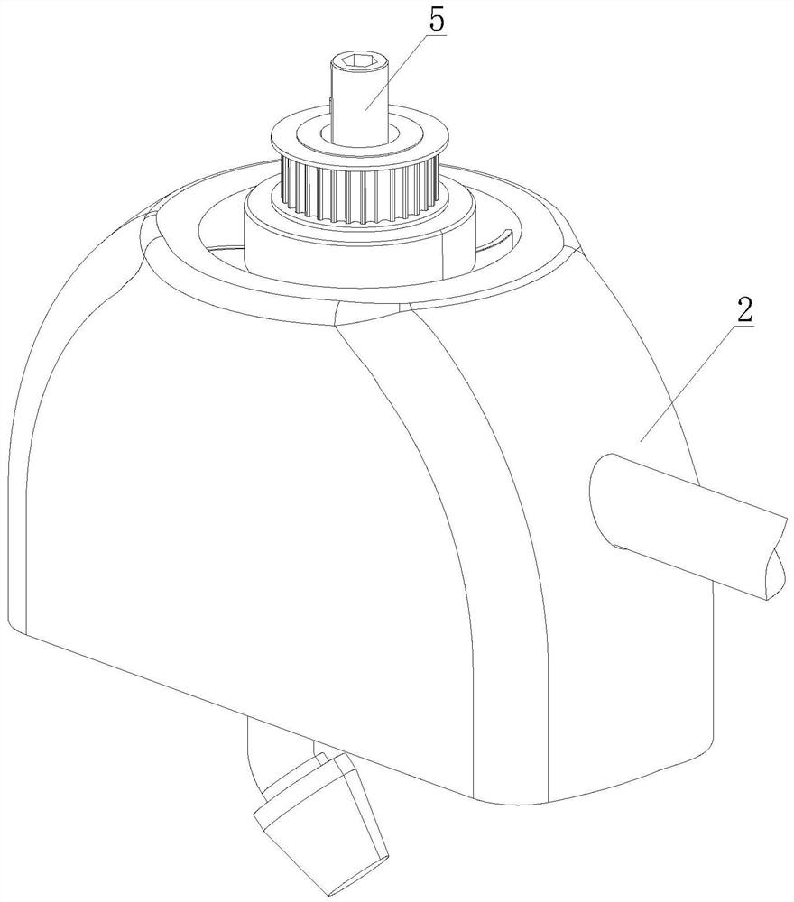 Efficient heat dissipation motor for wall breaking machine and control method