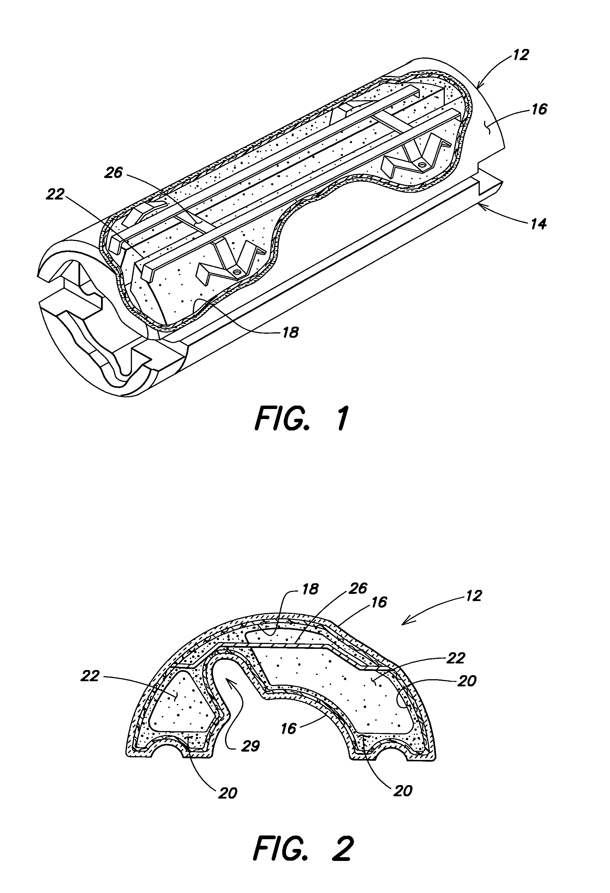 Rugged foam buoyancy modules and method of manufacture
