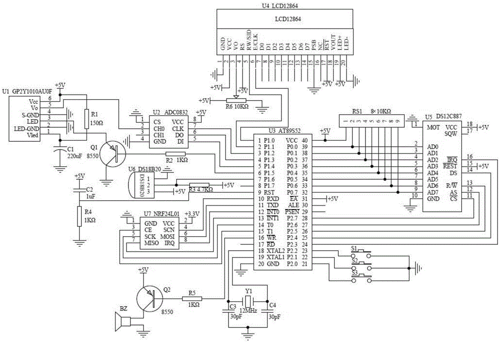 PM2.5 real-time monitoring device