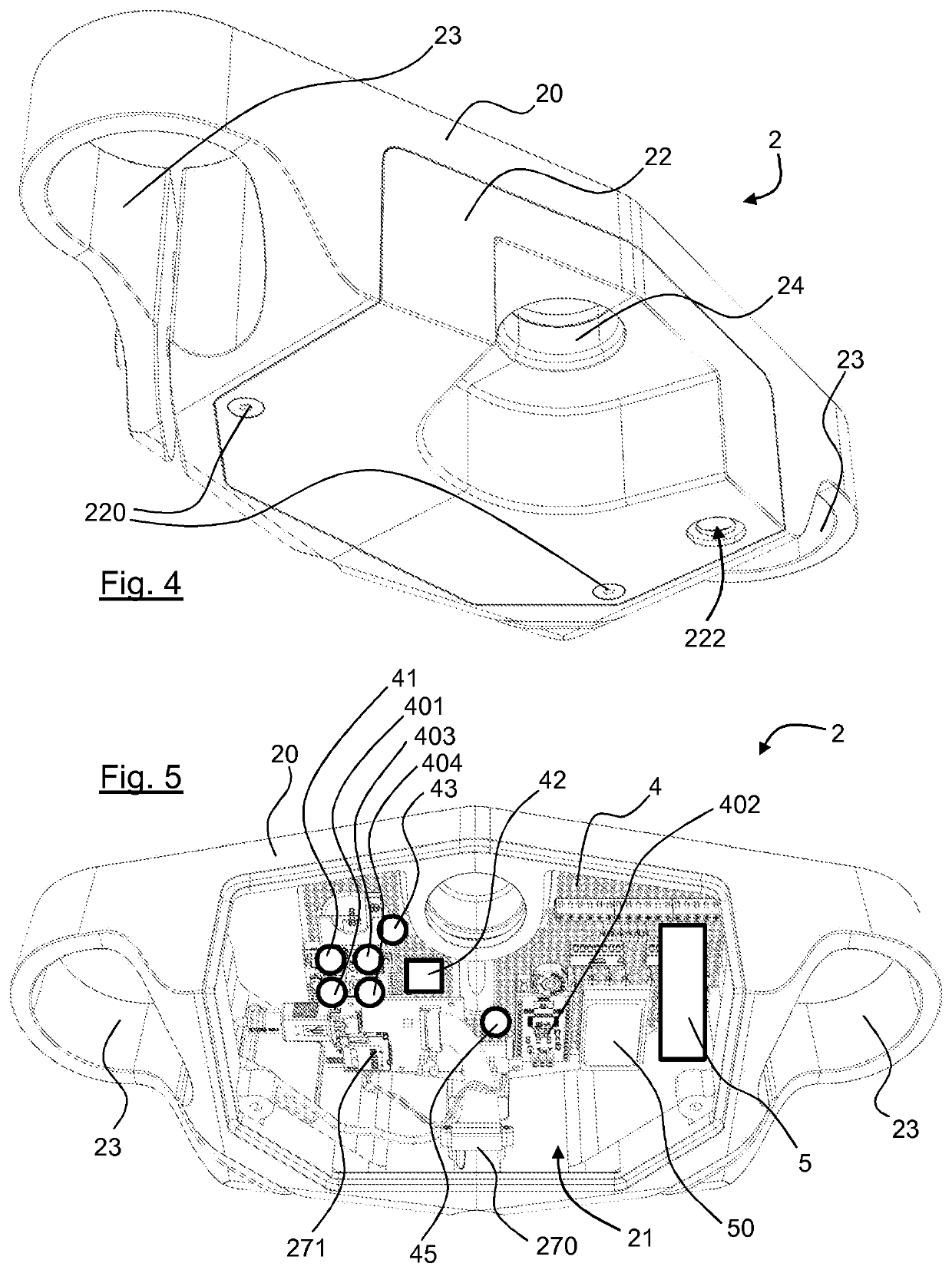 Motorized vehicle comprising a connected fork crown