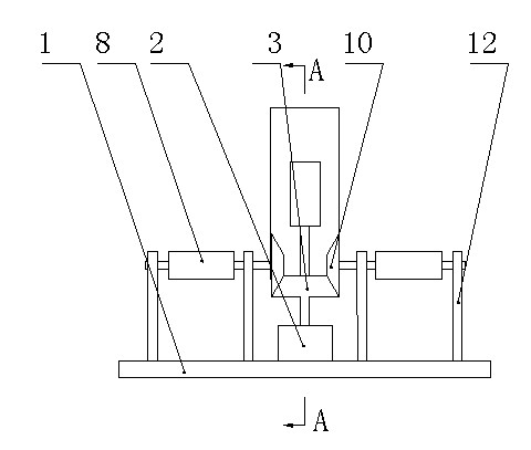 Cable peeling device