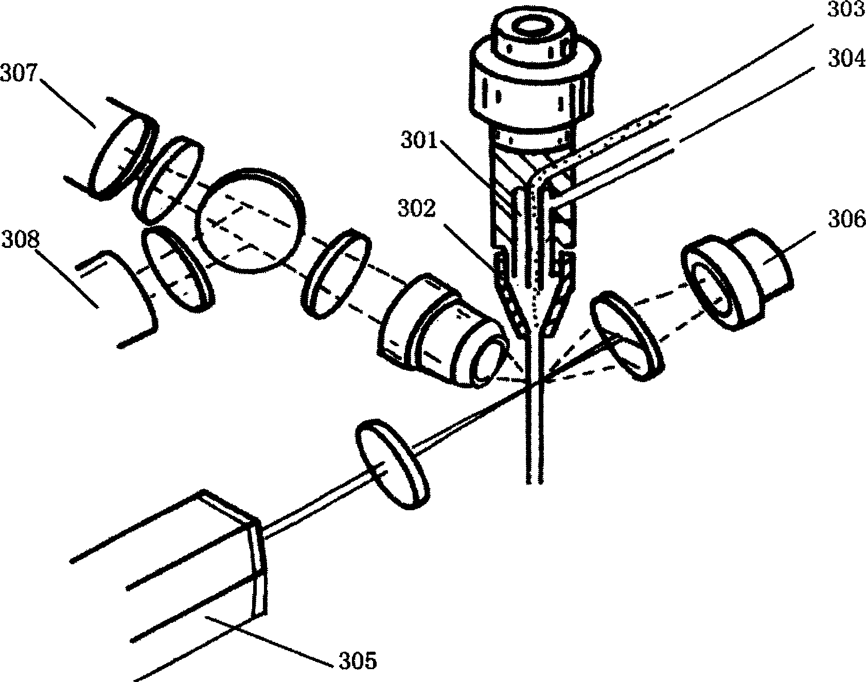 Flow-type imaging particle measurer and its measuring method