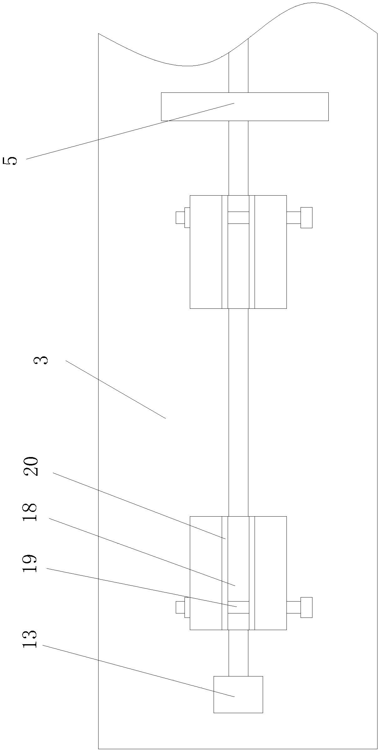 Fixing inserting plate for printed circuit boards