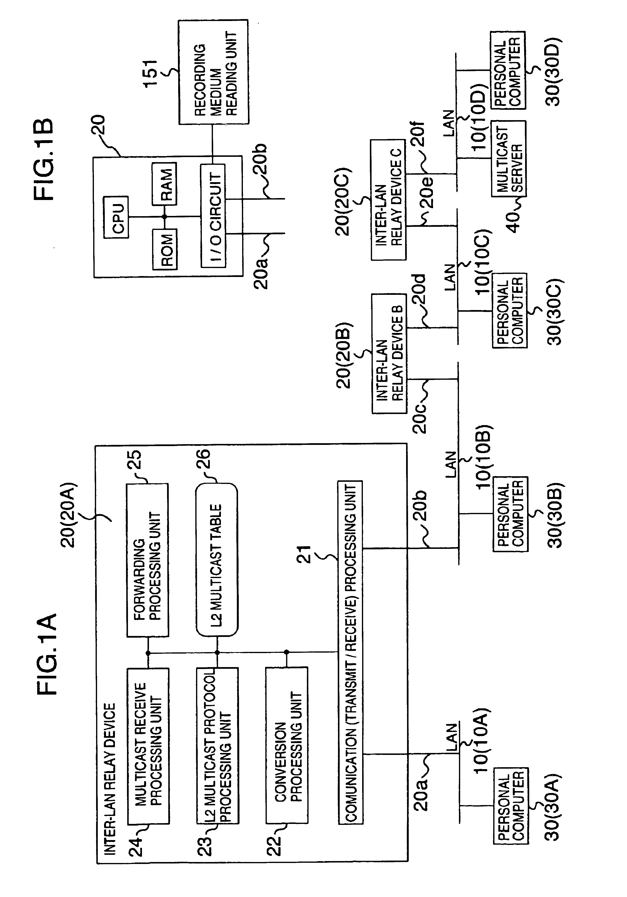 Information relay device and method with multicast protocol conversion function and information network system using the same