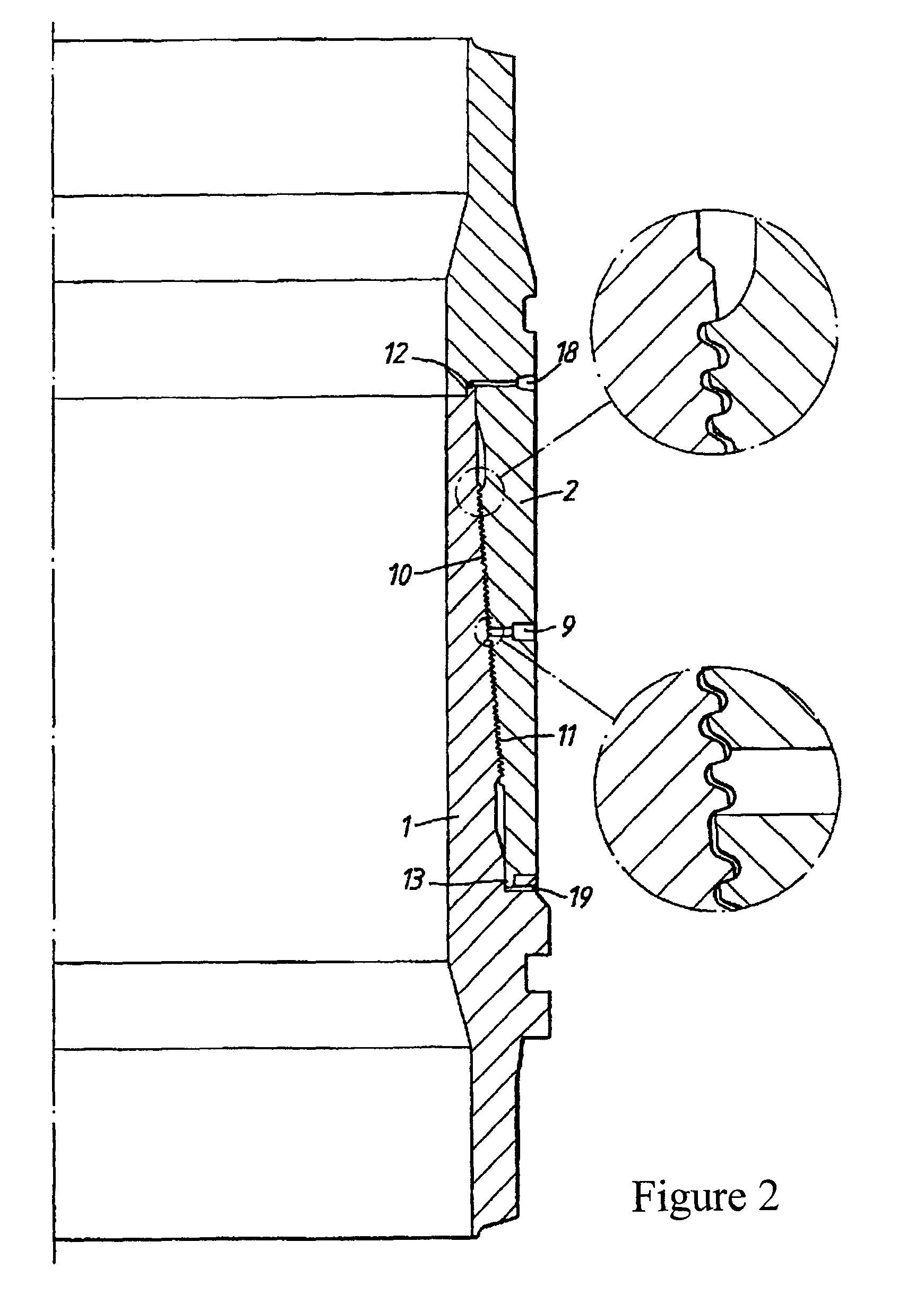 Pipe connector device