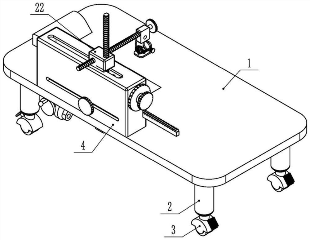 Cerebrospinal fluid extraction positioning device for hematologic tumor patient