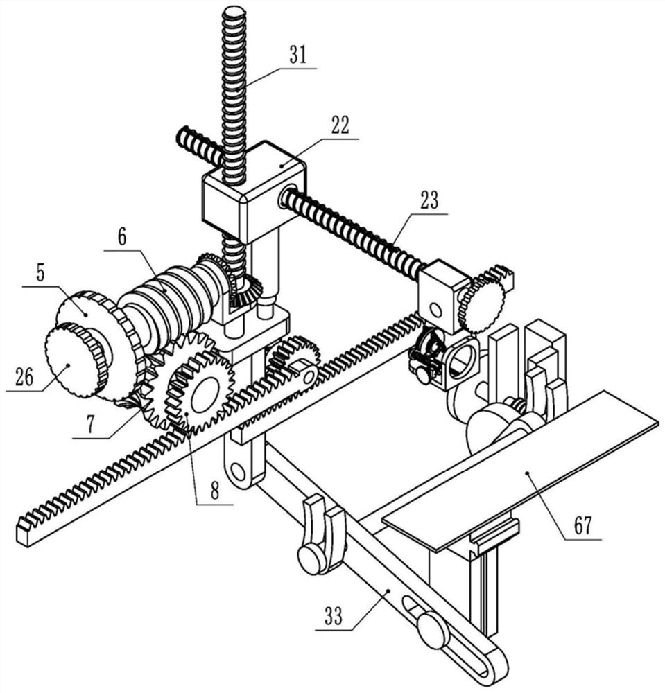 Cerebrospinal fluid extraction positioning device for hematologic tumor patient