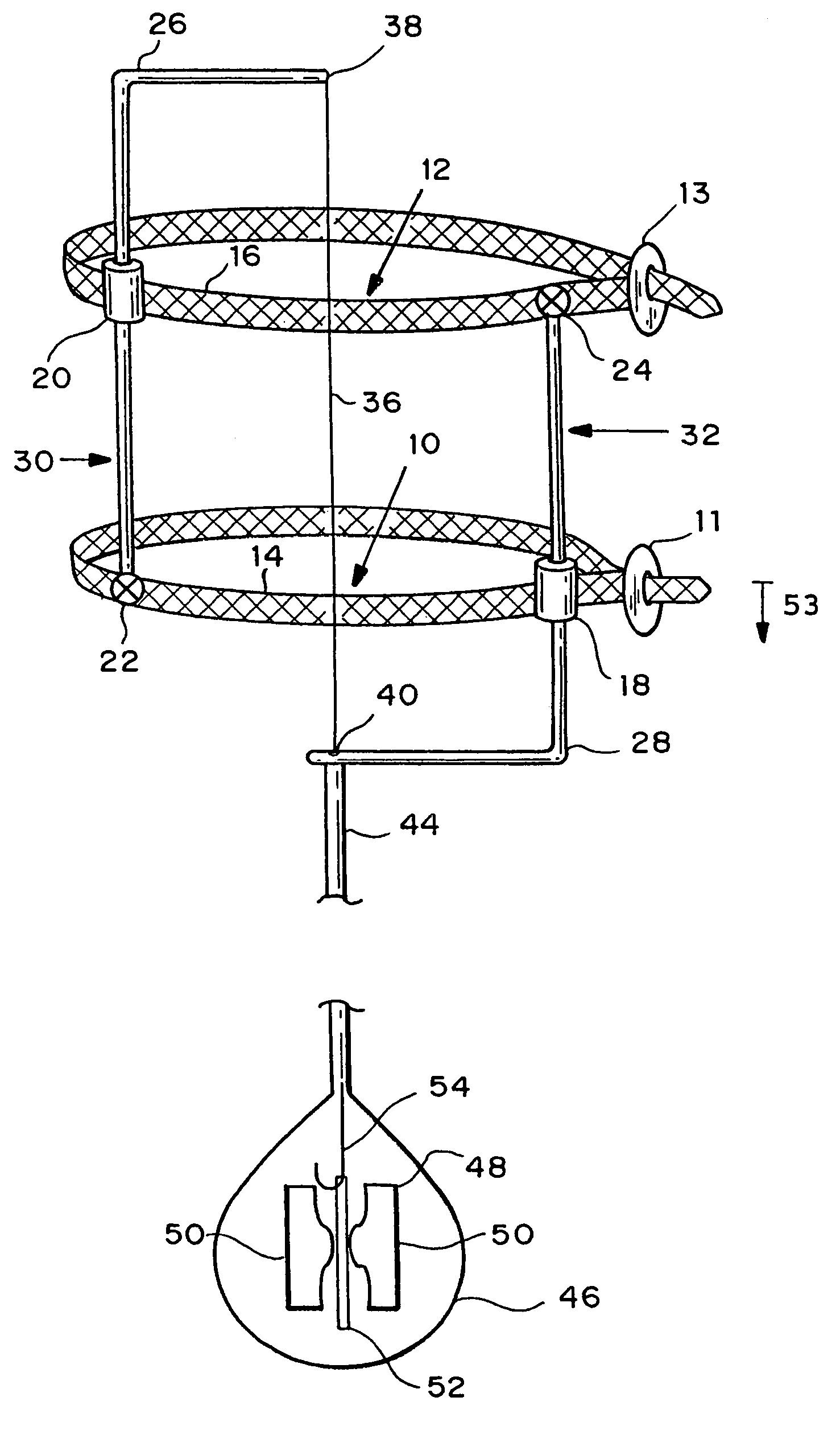 Device and method for creating a vascular graft in vitro