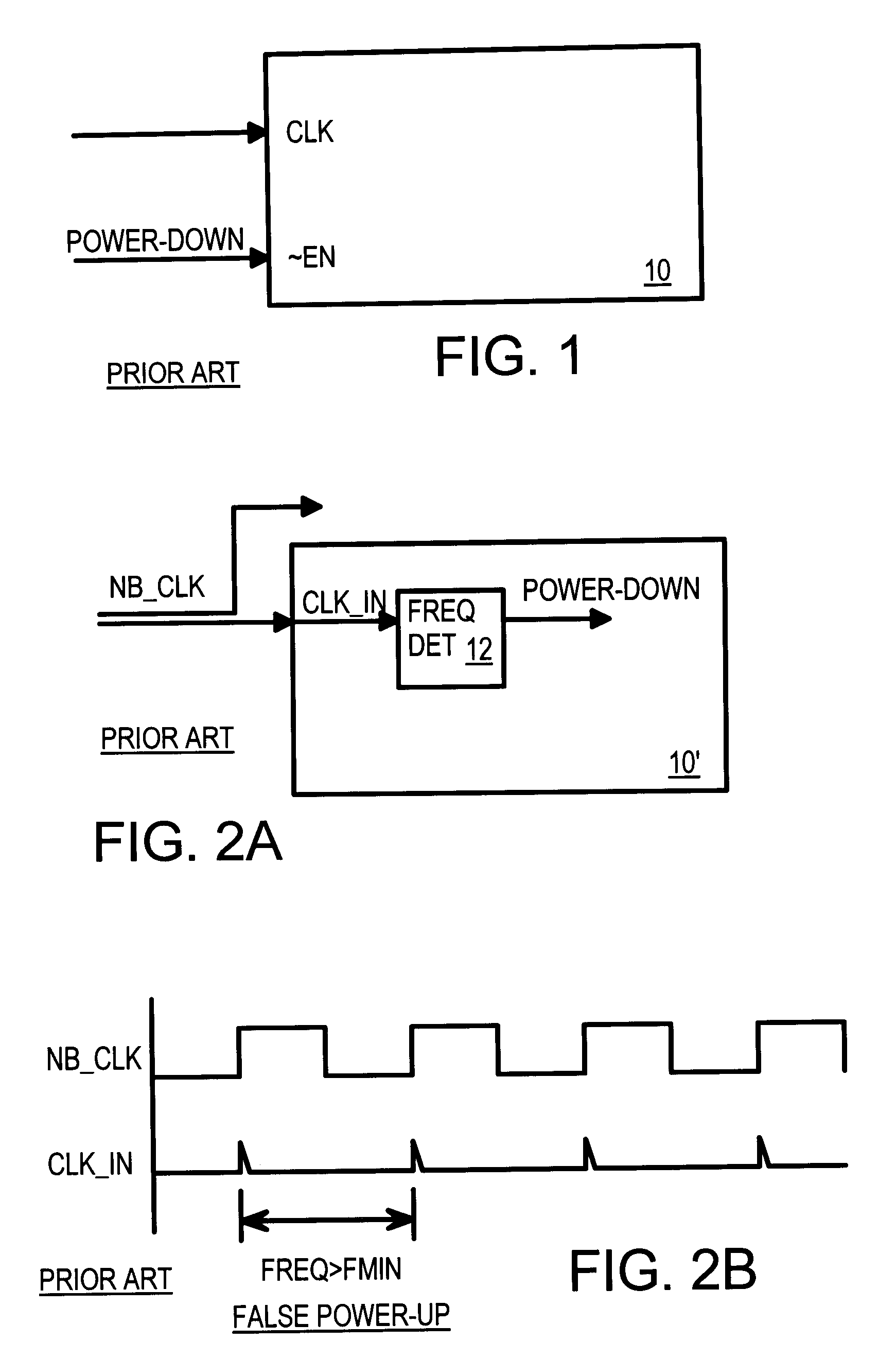 Power down circuit detecting duty cycle of input signal