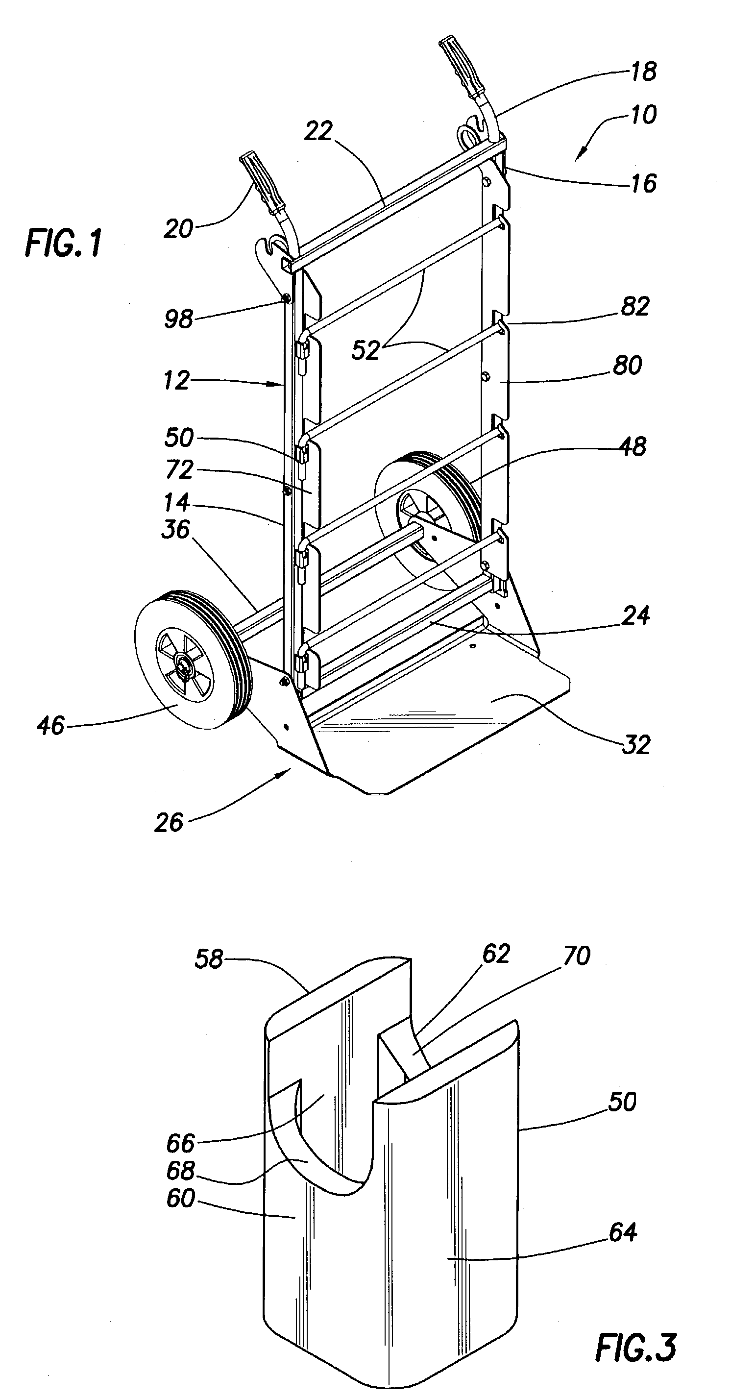 Reel support and dispensing cart