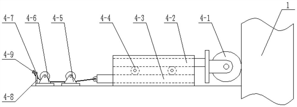 High-altitude large-span supporting platform and construction method thereof