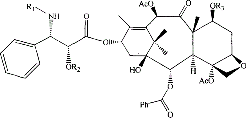 Production and use for taxol and muramic acyl dipeptide conjugate substance of immune reinforcer