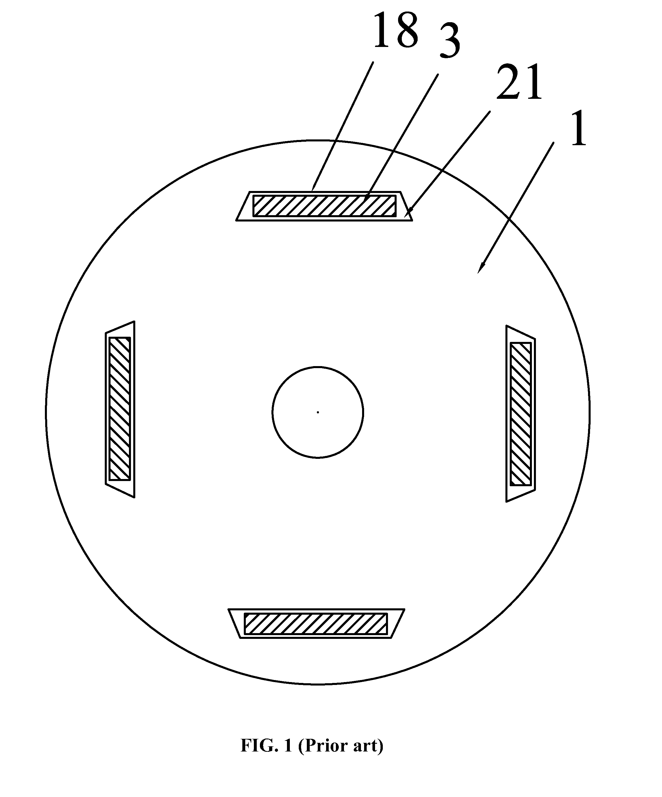 Permanent magnet rotor of motor