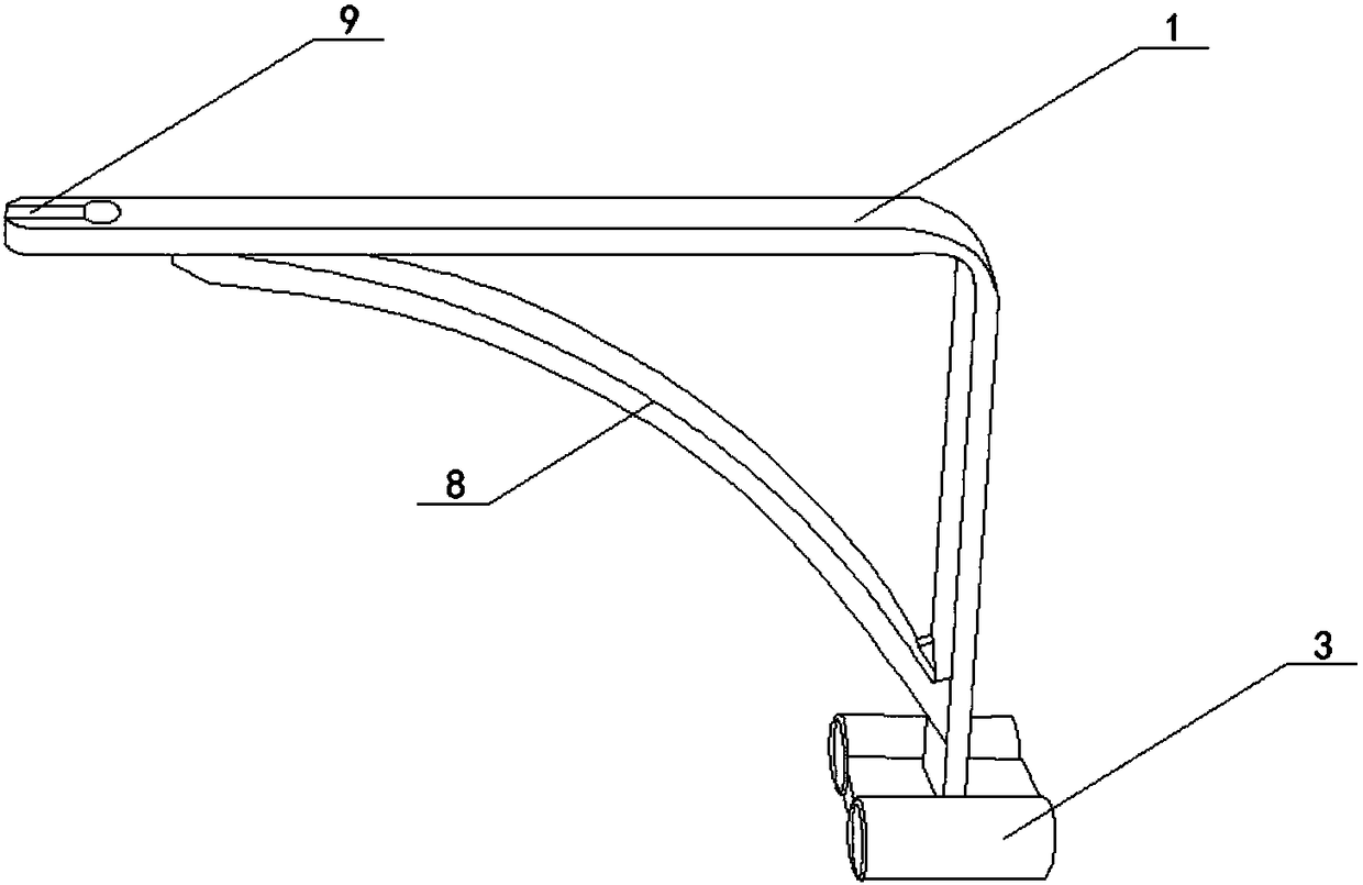 Proximal end of femur kirschner wire fixing device