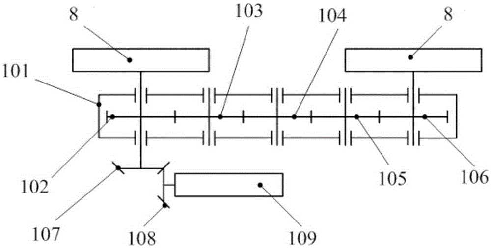 Pipeline robot for urban drainage network pipe