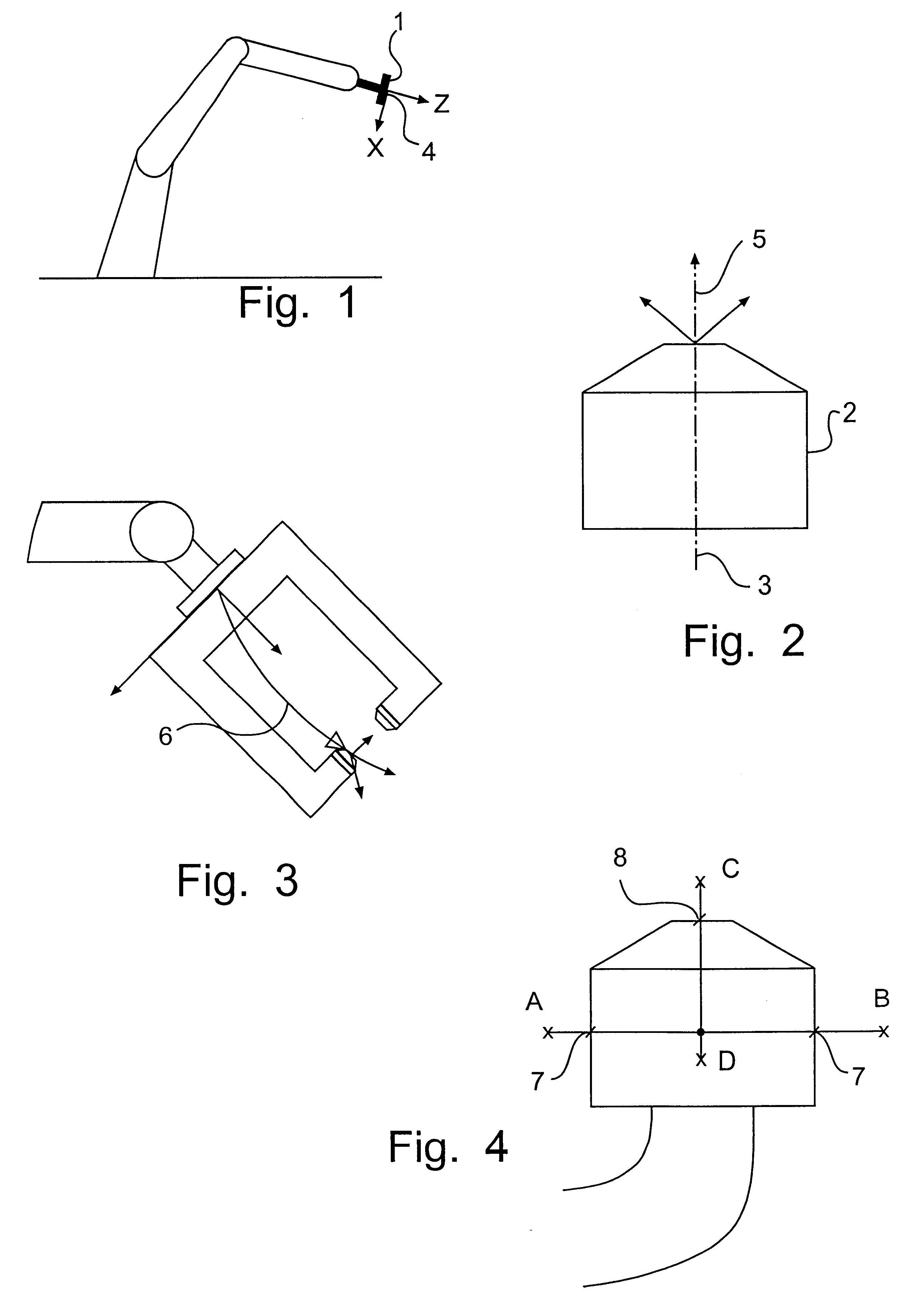 Method for cell alignment and identification and calibration of robot tool