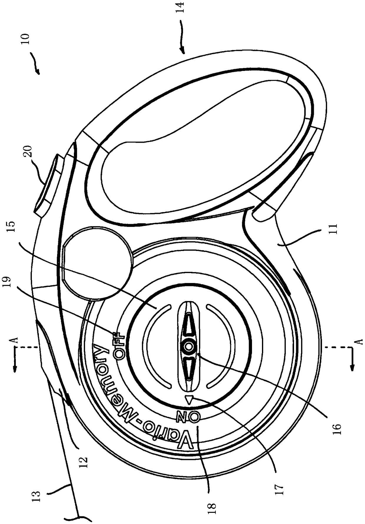 Rolling device for rolling and unrolling leash