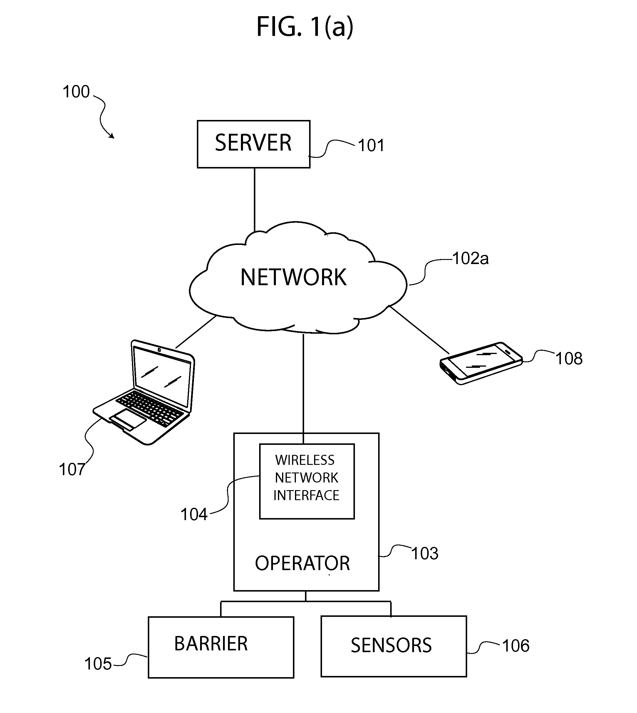 Movable barrier operator with remote monitoring capabilities