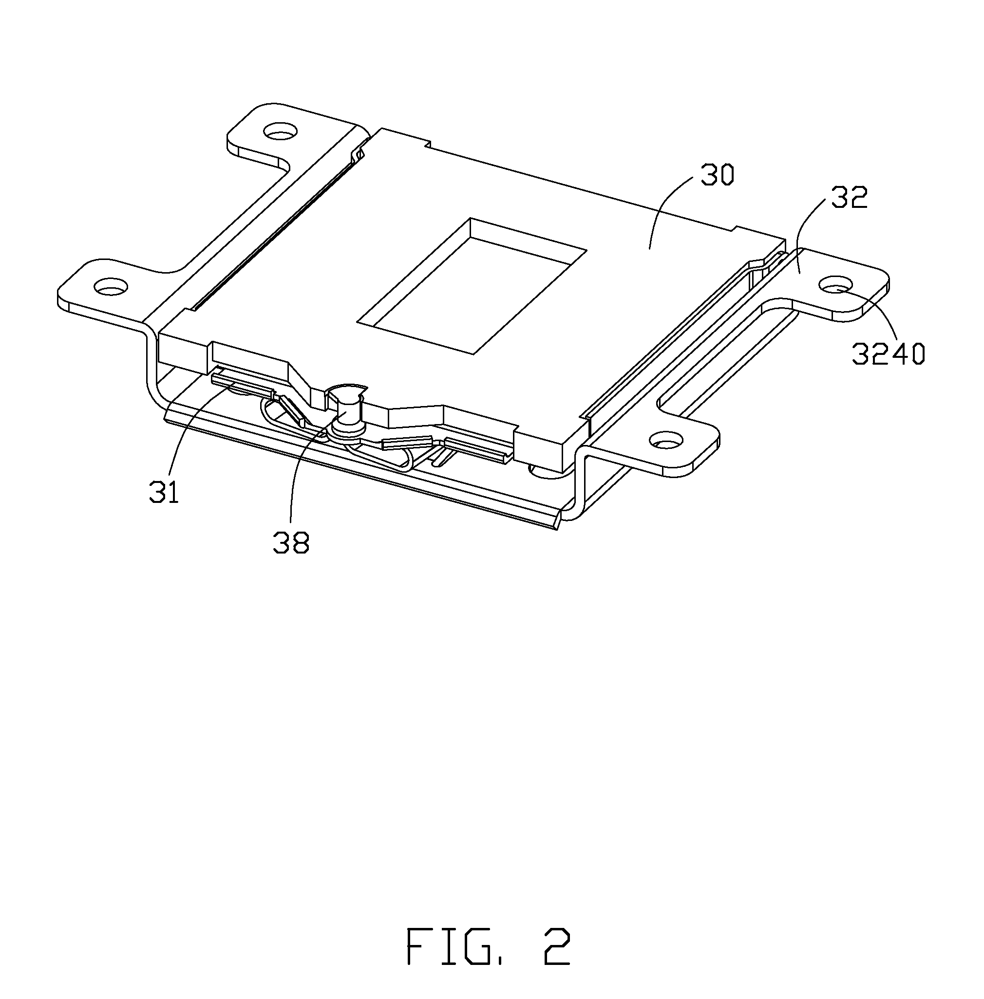 Socket connector assembly with flexible orientation heat pipe