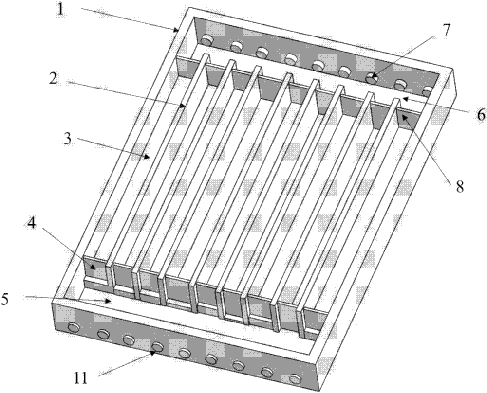 Experimental device for researching proper hydrologic conditions for fish migration