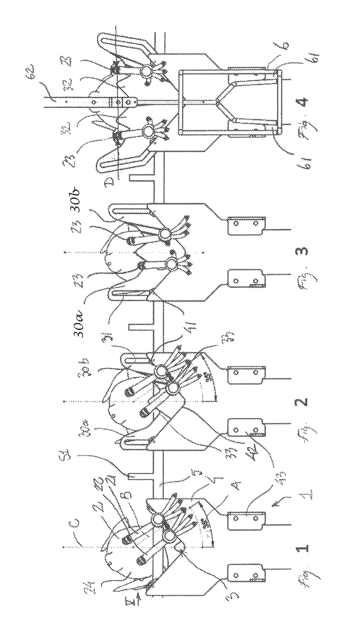 Method and an apparatus for arranging a bird in a position for being suspended from a shackle