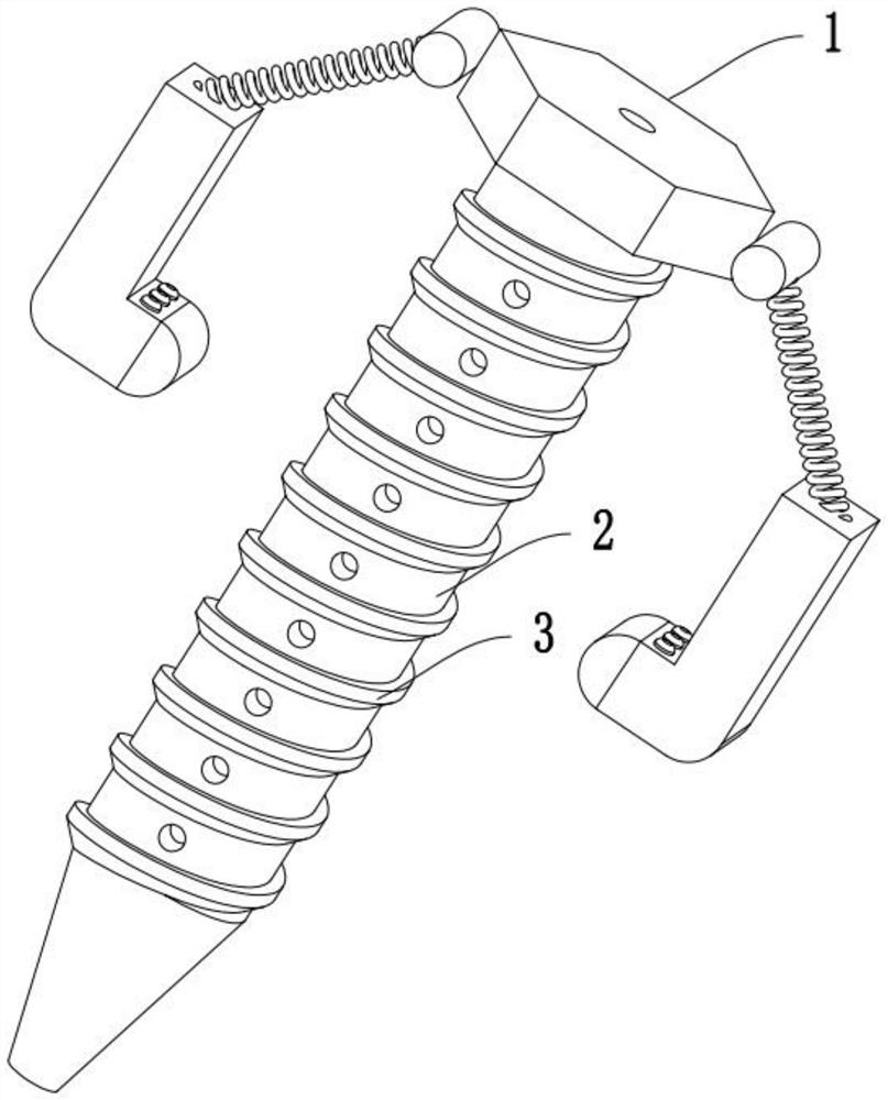 Anti-tripping fastening screw