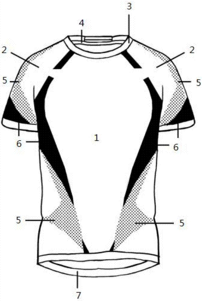 Magnetic therapy seamless sportswear and preparation method thereof
